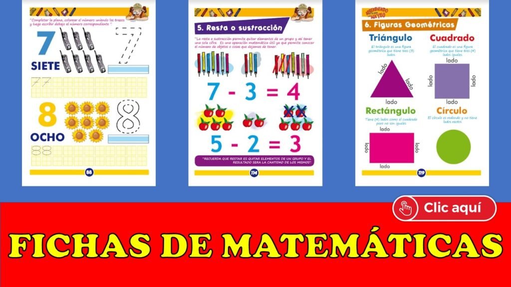 FICHA DE MATEMÁTICAS PARA IMPRIMIR - Docentes al día