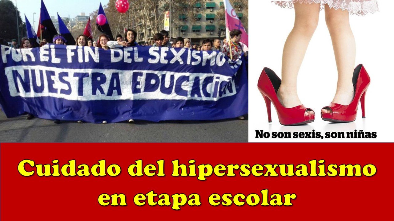 Cuidado del hipersexualismo en etapa escolar - Docentes al día