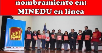 Solicita tu RD de nombramiento en MINEDU en linea